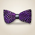 The Violet Spot bowtie