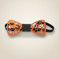 Laser-Cut Wood: Floral bowtie