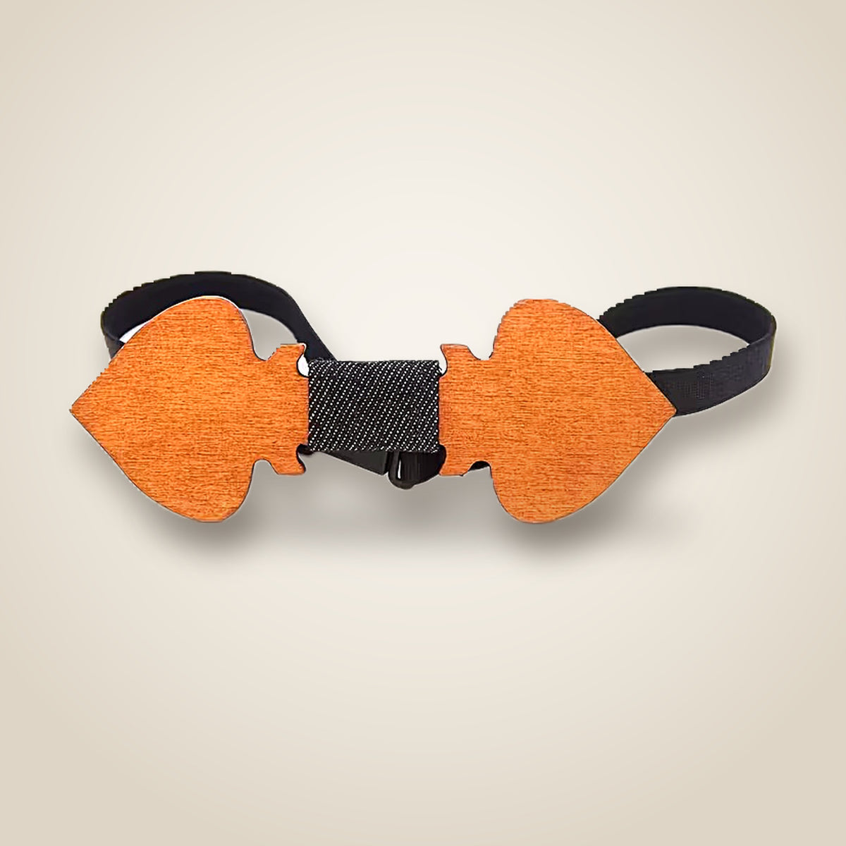 Laser-Cut Wood: Spade bowtie